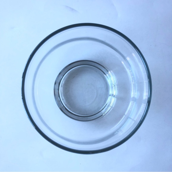 Contemporary Home Living Clear Transparent Cylindrical Hand Blown Glass Vase - Picture 3 of 7